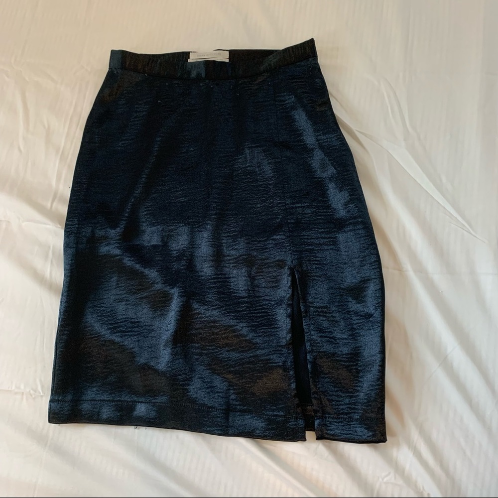UO satin skirt